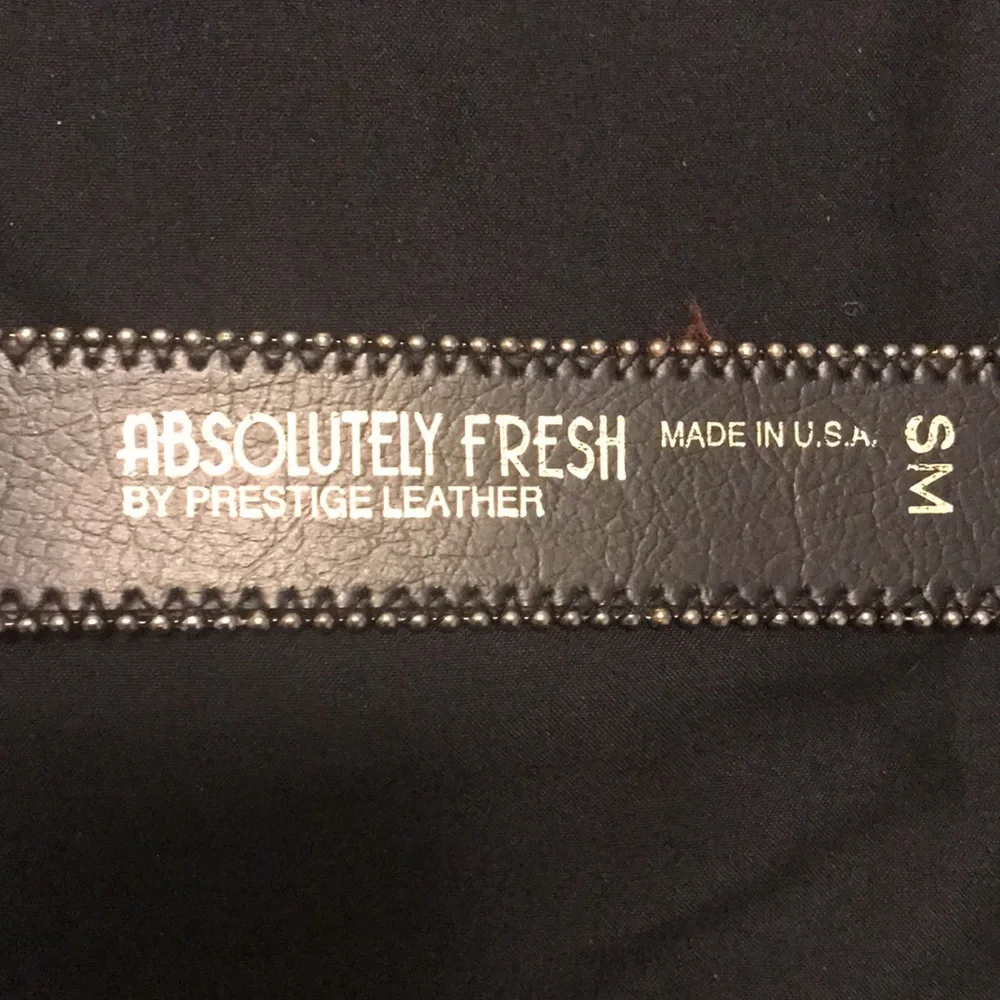 Absolutely Fresh by Prestige Leather S/M Women’s Retro Multicolor Belt 30”